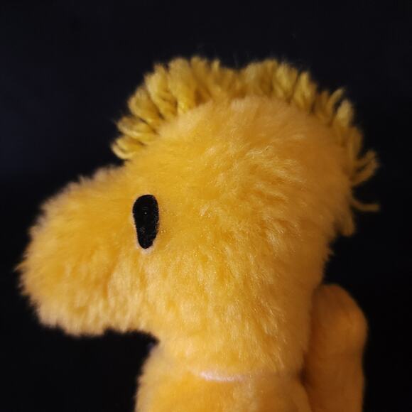 1972 Knickerbocker Toy Plush Woodstock 5" Peanuts Snoopy Bird Stuffed Animal - Picture 4 of 7